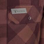 King's Camo Casual Flannel Button Down Shirt - Pocket