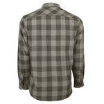 King's Camo Casual Flannel Button Down Shirt - Back
