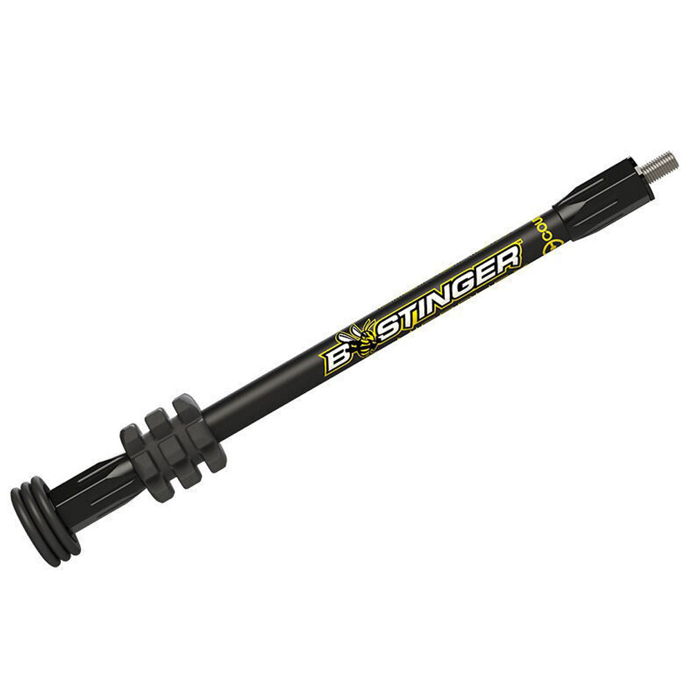 Stabilisateur De Chasse Bee Stinger MicroHex 6 Pouces - Noir Mat, Neuf Pour Arc à Poulies