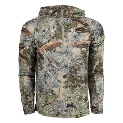 KING'S CAMO XKG ELEVATION 1/4 ZIP HOODIE Photo