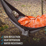 Clutch Outdoors Emergency Sleeping Bag - Lifestyle