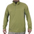 EAG COOLCORE ACTIVE QUICK DRY COOLING PULLOVER 1/4 ZIP - MOSSTONE FRONT