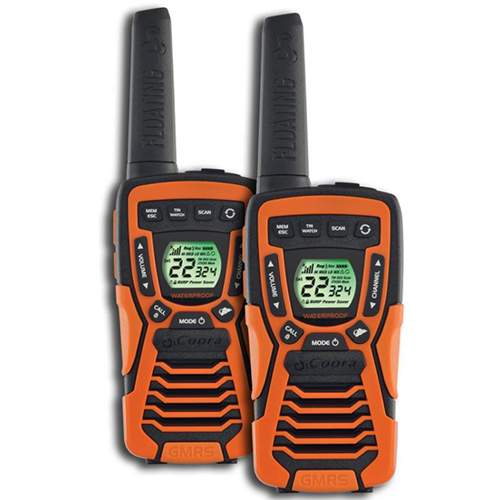 COBRA CXT1095FLT TWO-WAY RADIO SET