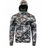 Solo Hntr Power Fleece Full Zip Hooded Jacket - Hood Up