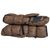 BLACKOVIS PALISADES DOWN GLASSING MITTEN - BROWN SIDE