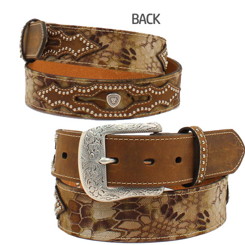 ARIAT CAMO WESTERN BELT
