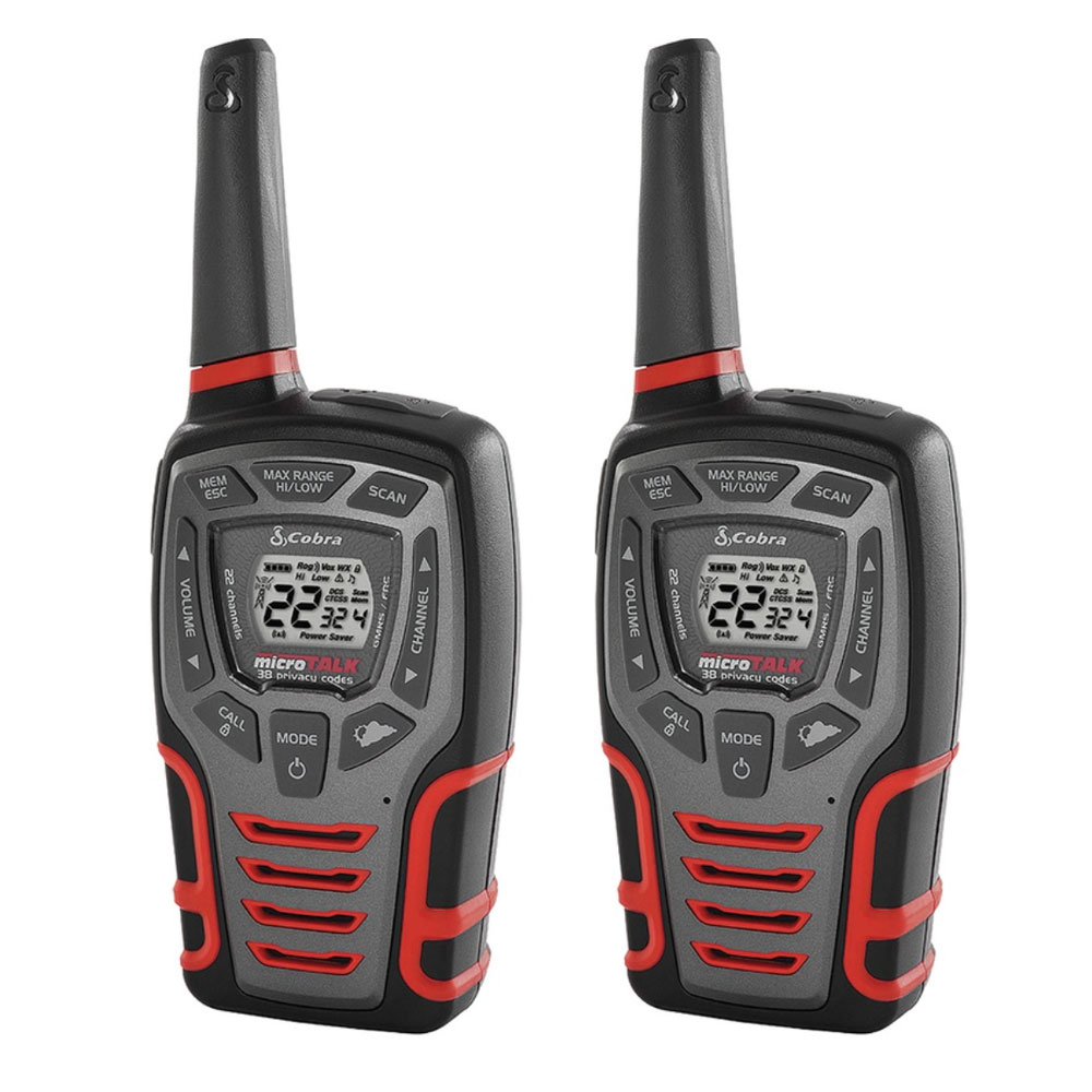 COBRA CXT565 32 MILE 2-WAY RADIOS WITH CHARGER