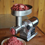 Weston Butcher Series #5 Commercial Meat Grinder - Front