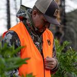 Blackovis Mid Mountain Lightweight Blaze Orange Lightweight Vest - Front