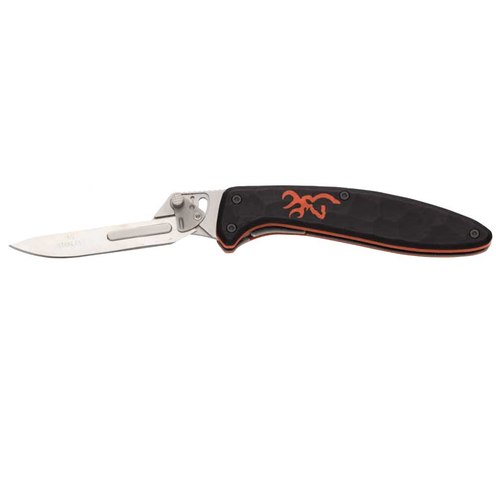 BROWNING PRIMAL SCALPEL EXCHANGEABLE FOLDING KNFIE Photo