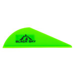 Bohning-Black-Sky-2-Inch-Vane-100-Pack---neon-green-1