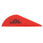 Bohning-Black-Sky-2-Inch-Vane-100-Pack-Neon-Red