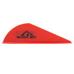 Bohning-Black-Sky-2-Inch-Vane-100-Pack-Red