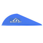 Bohning-Black-Sky-2-Inch-Vane-100-Pack-Satin-Blue