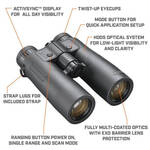 Bushnell Fusion X 10x42 Rangefinding Binoculars - Info
