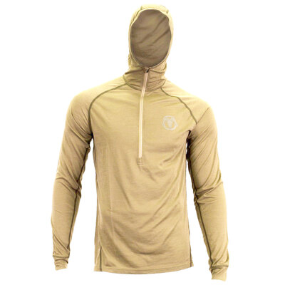 BLACKOVIS VENTURE 150G MERINO 1/2 ZIP HOODIE Photo