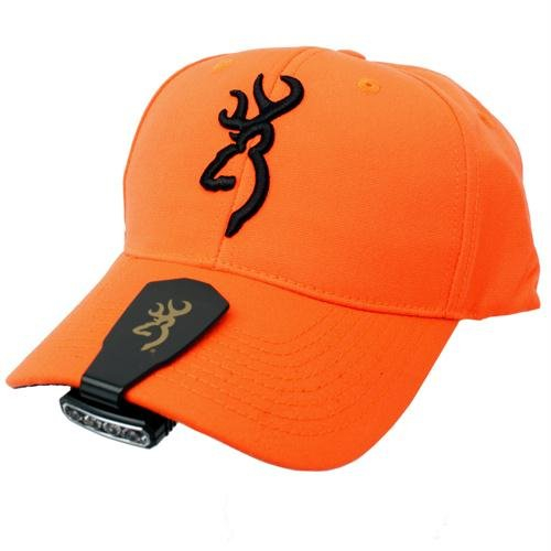 BROWNING NIGHT SEEKER HAT W/ CLIP ON LIGHT