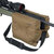 ALLEN FILLED BENCH TOP SHOOTING BAG - IN USE