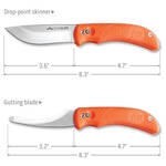 Outdoor Edge Swingblade Knife - Dimensions