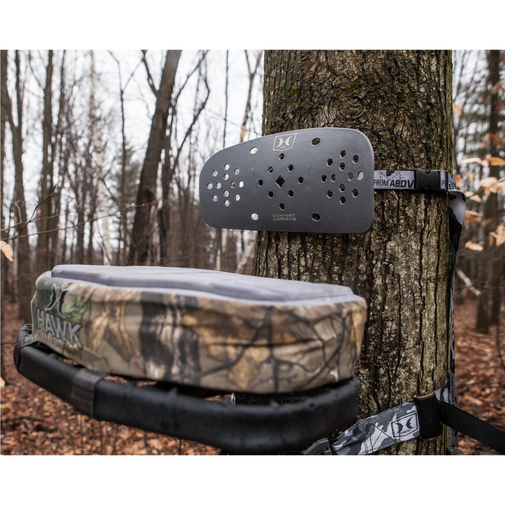 HAWK TREESTAND LUMBAR BACK SUPPORT - Camofire Discount Hunting Gear ...