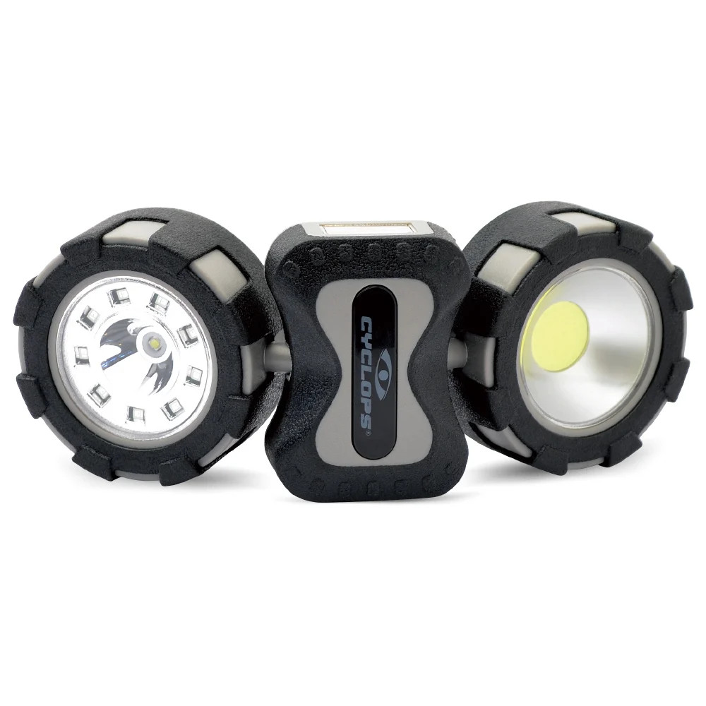 CYCLOPS DUAL COB FOLDING UTILITY LIGHTS W/ MAGNETS AND HANGER Photo