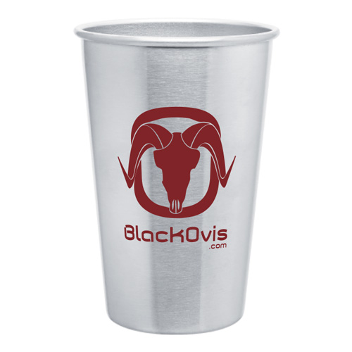 CAMOFIRE & BLACKOVIS STAINLESS STEEL PINT GLASS