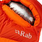 Rab Andes Infinium 800 Down -10 Degree Sleeping Bag - Hood