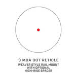 Bushnell Trs-125 Red Dot Sight - Reticle
