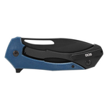 Sog Bulwark Folding Knife - Closed Blue