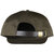 KING'S CAMO FLATTY LEATHER ELK LOGO HAT - BACK