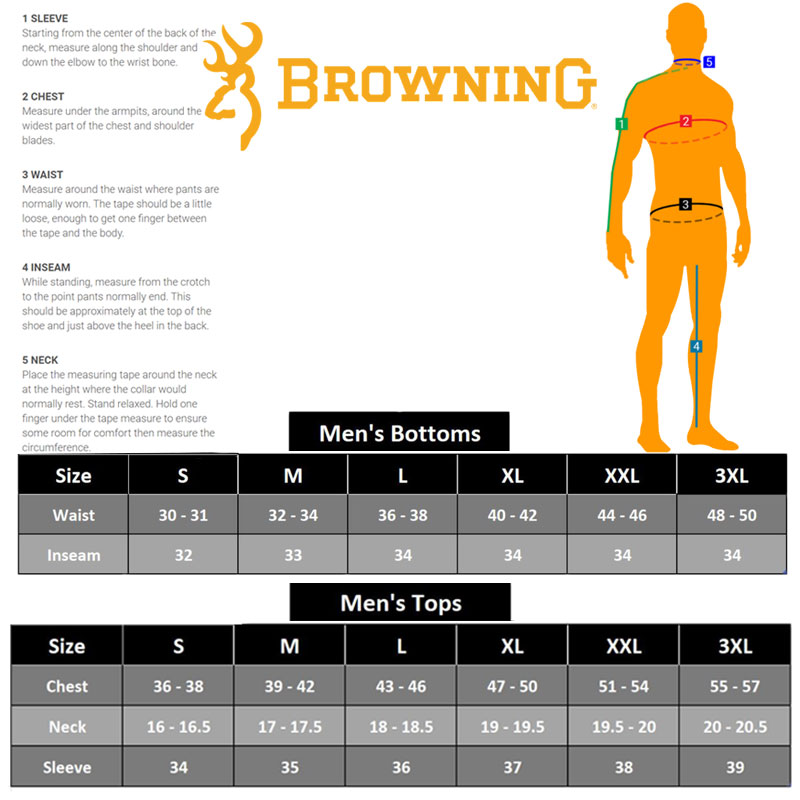 Sizing Chart