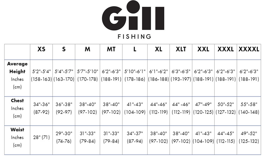 Sizing Chart