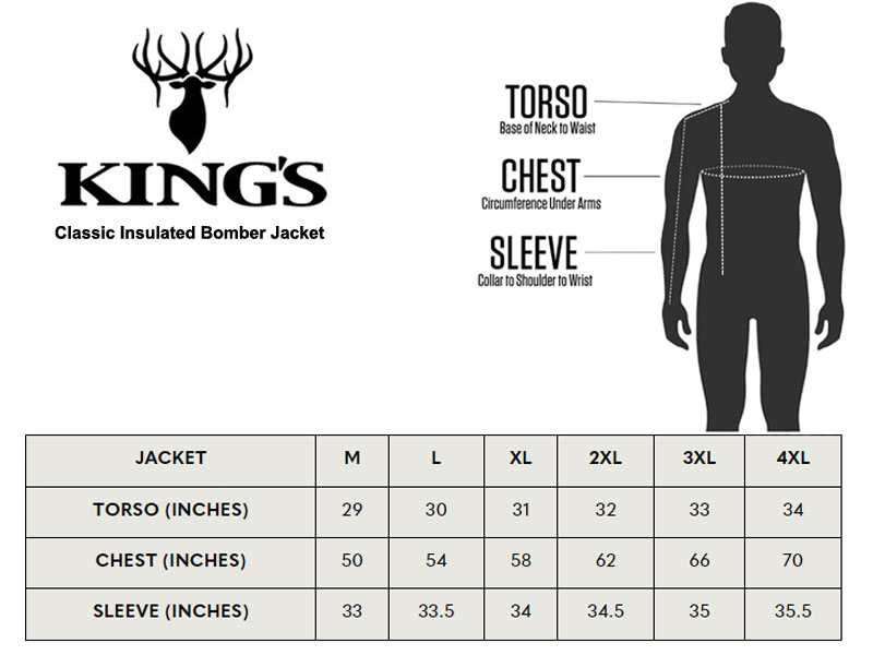Sizing Chart