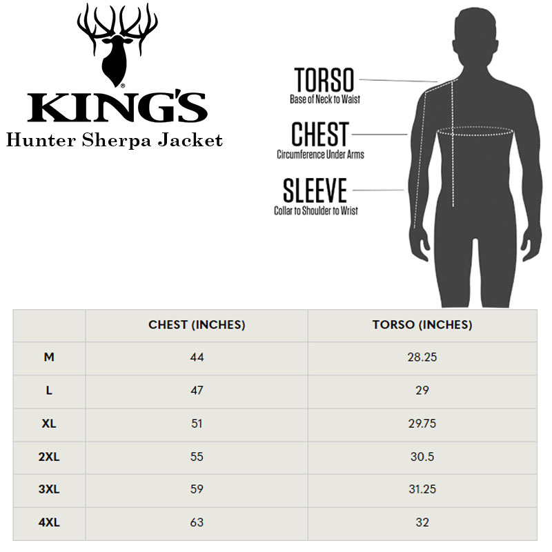 Sizing Chart