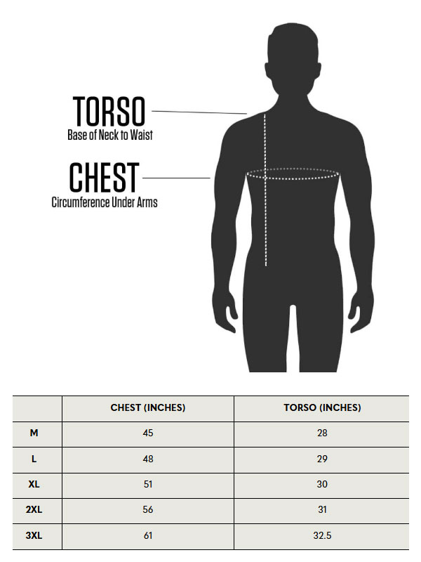 Sizing Chart