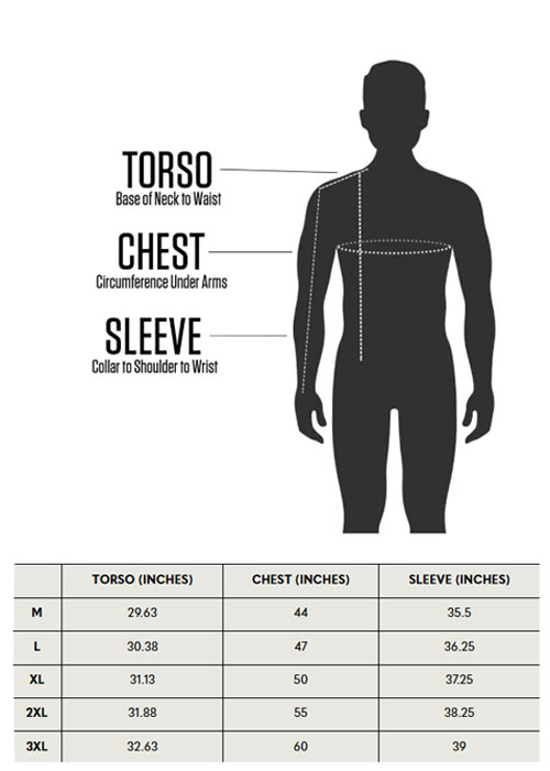 Sizing Chart