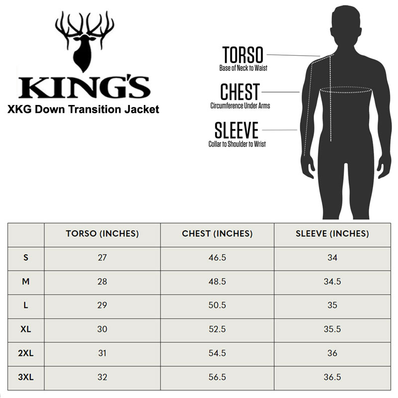Sizing Chart