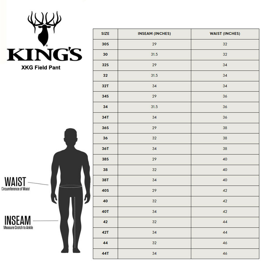 KING'S CAMO XKG FIELD PANT Camofire Discount Hunting Gear, Camo and