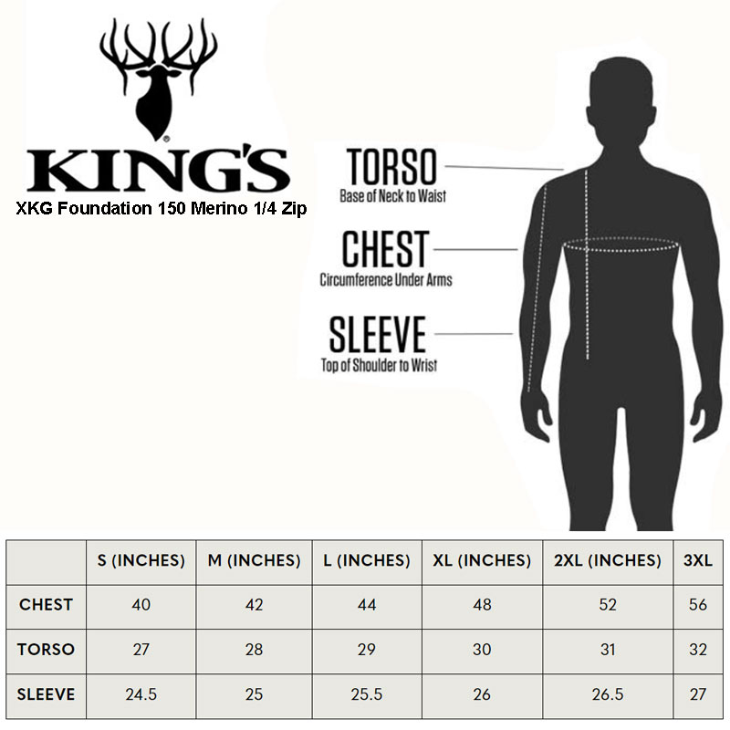 Sizing Chart
