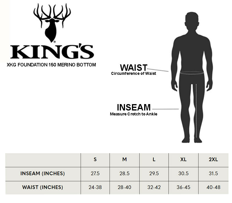 Sizing Chart