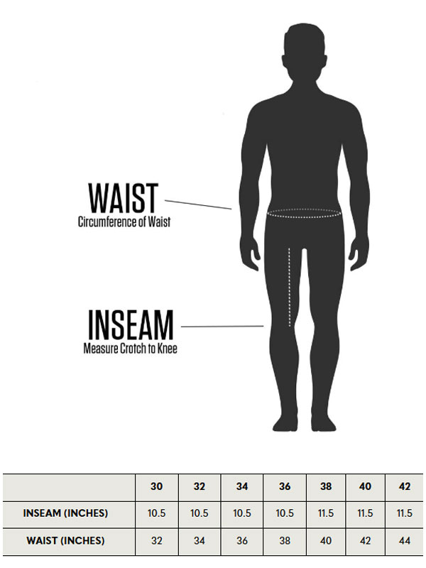 Sizing Chart