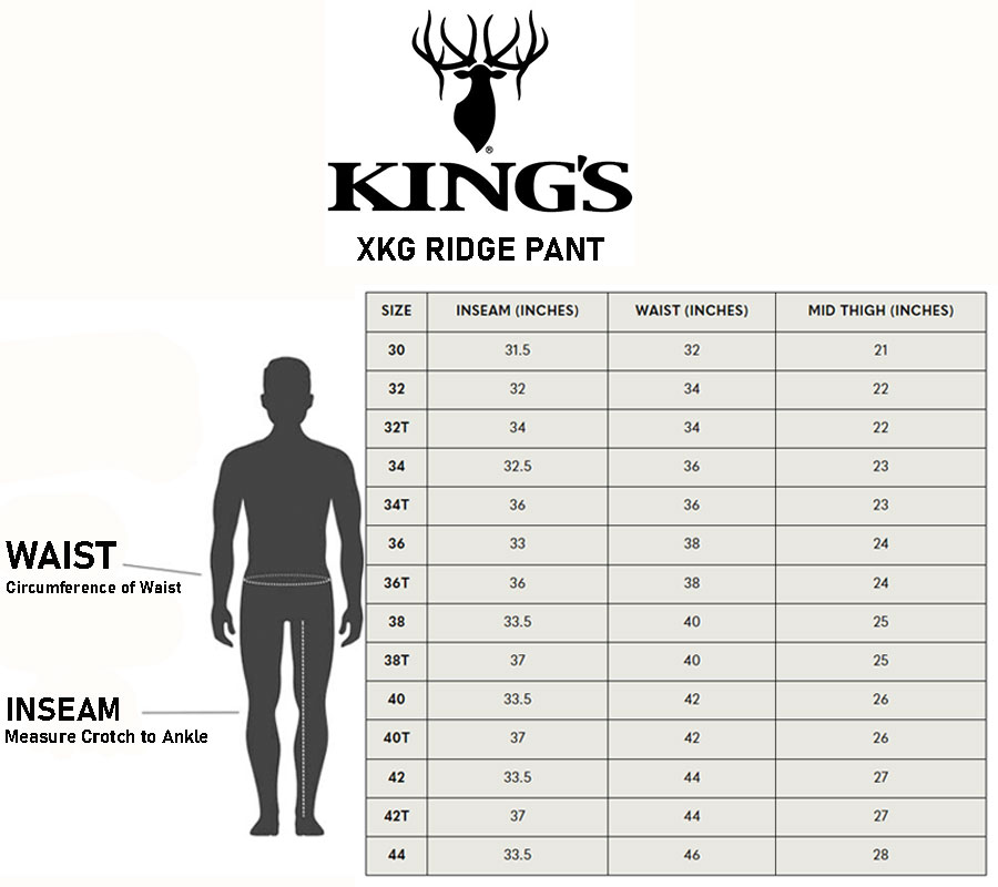 KING S CAMO XKG RIDGE PANT Camofire Discount Hunting Gear Camo