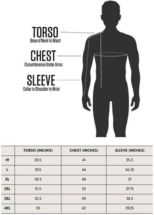 Sizing Chart