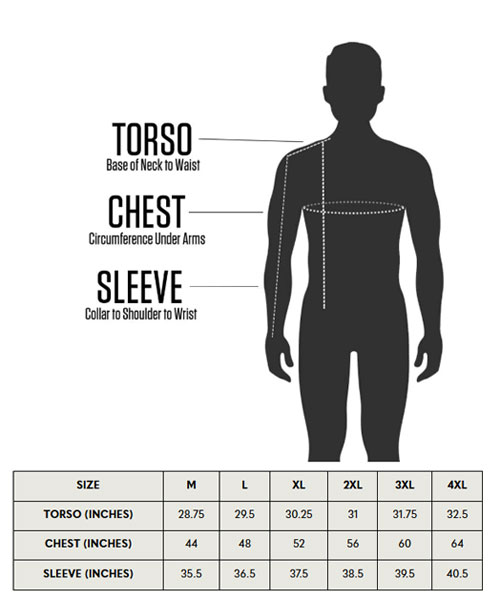 Sizing Chart