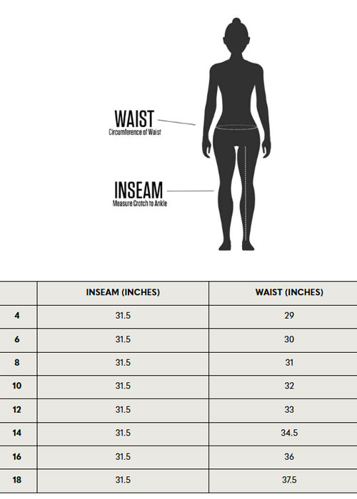 Sizing Chart