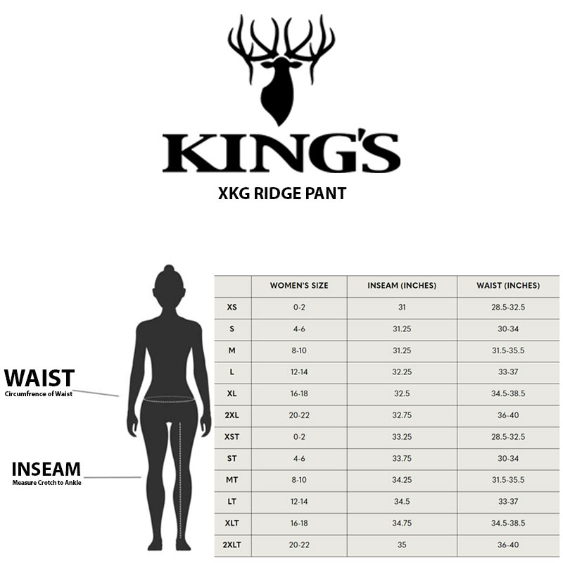 Sizing Chart