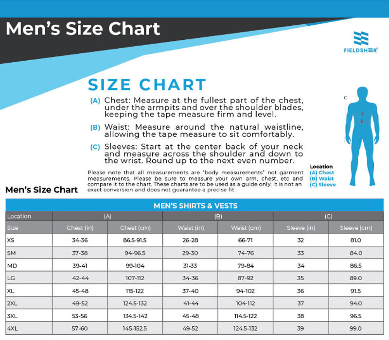 Sizing Chart