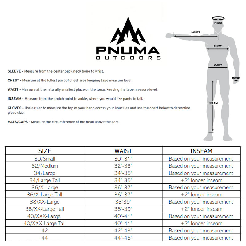 Sizing Chart