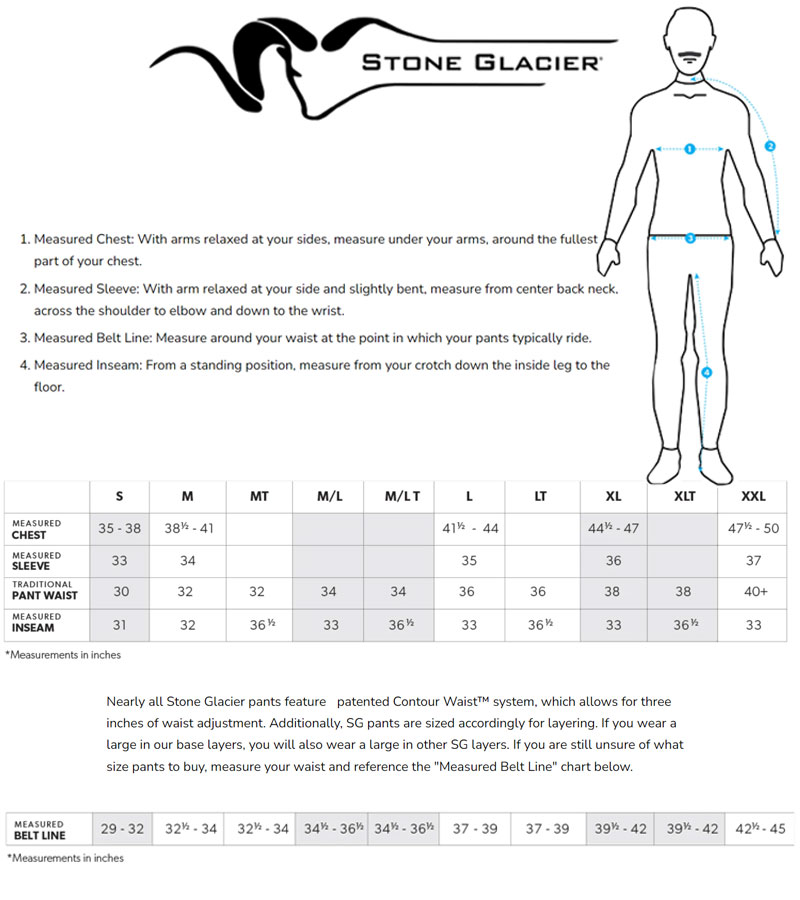 Sizing Chart